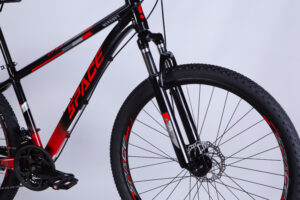 Велосипед AL 29" SPACE MERCURY DD FR рама-16" чорно-червоний 2025 замовити формулавело