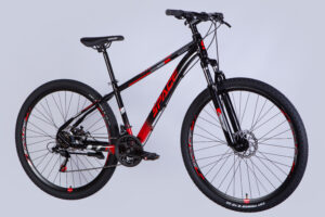 Велосипед AL 29" SPACE MERCURY DD FR рама-16" чорно-червоний 2025 велик Space велосипед