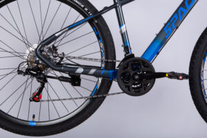 купити Велосипед AL 29" SPACE MERCURY DD FR рама-16" сіро-синій 2025 велик космос Spacevelo