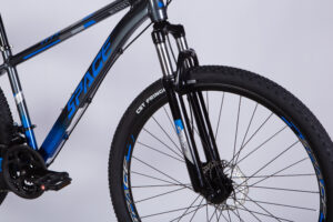 Велосипед AL 29" SPACE MERCURY DD FR рама-16" сіро-синій 2025 Space Velo спейс Вело